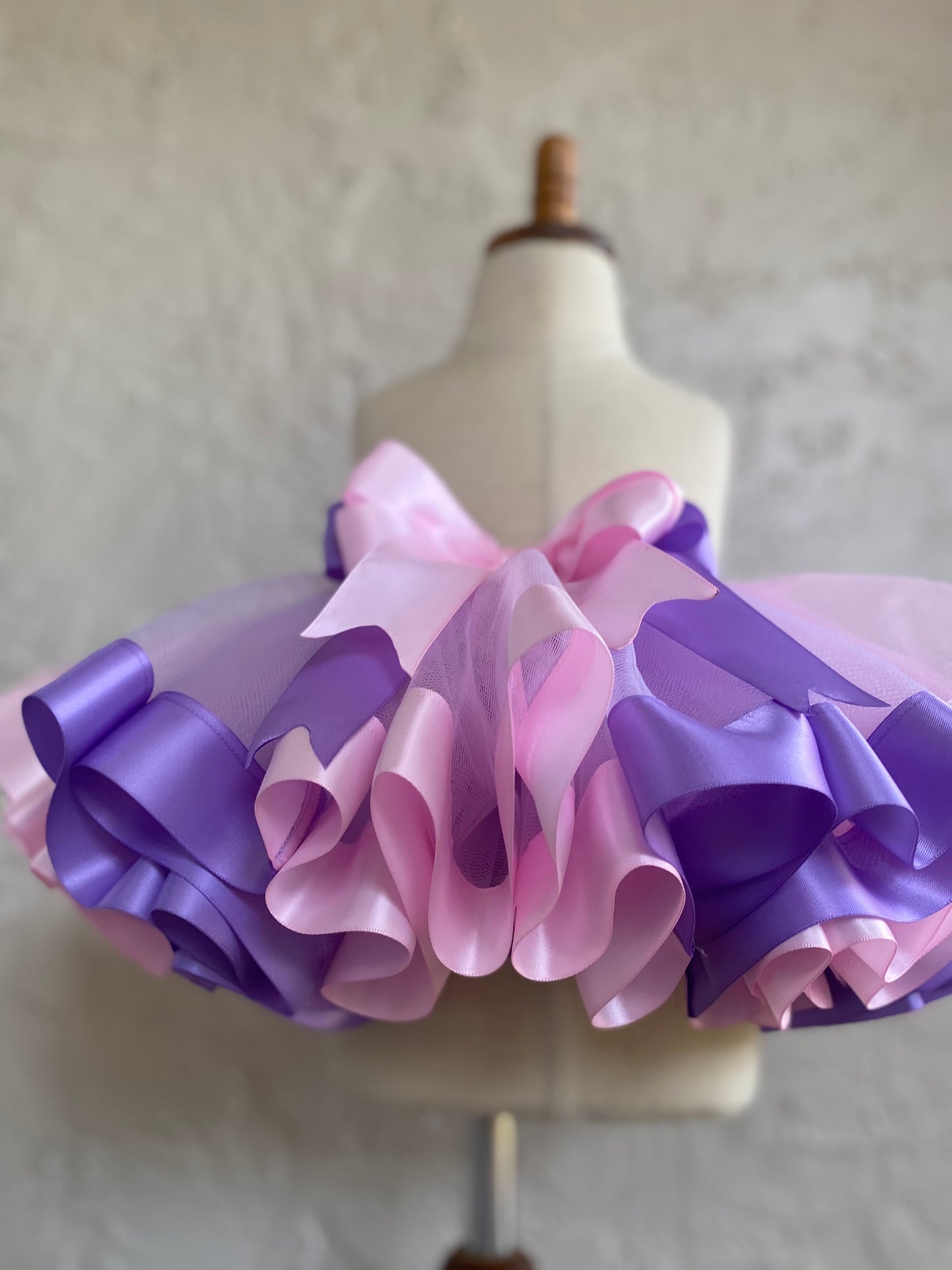 Pink and Lavender Tutu Skirt