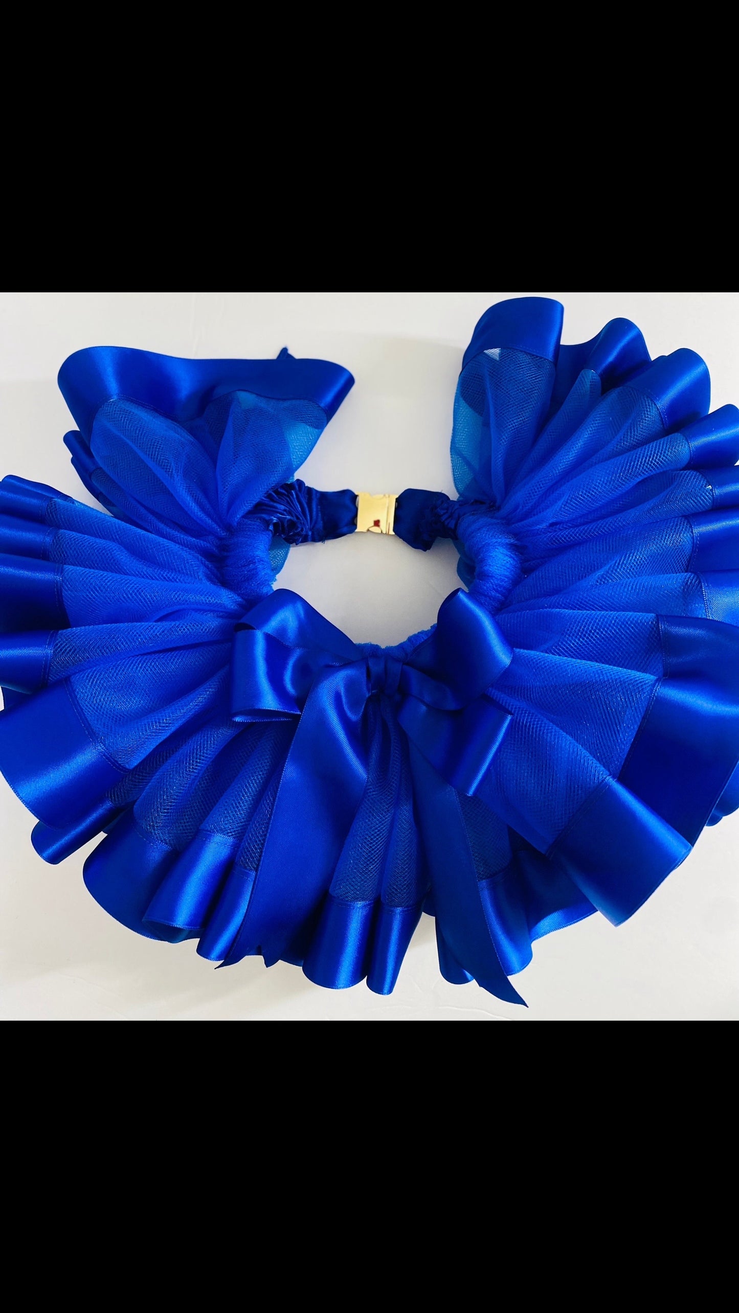 Royal Blue Dog Tutu Skirt