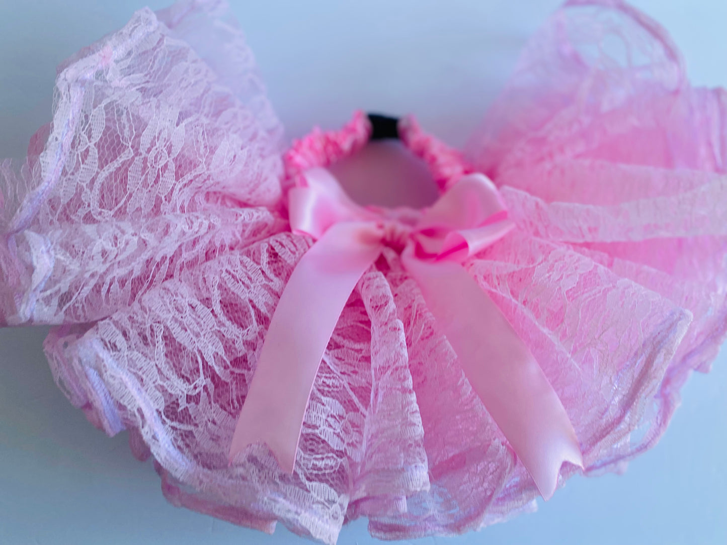 Light Pink Lace Dog Tutu Skirt