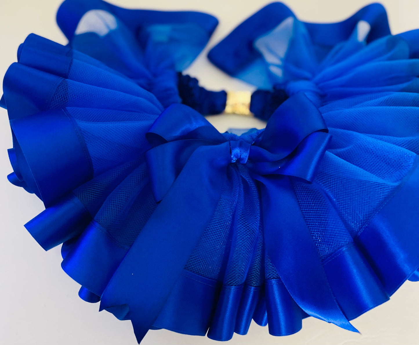 Royal Blue Dog Tutu Skirt