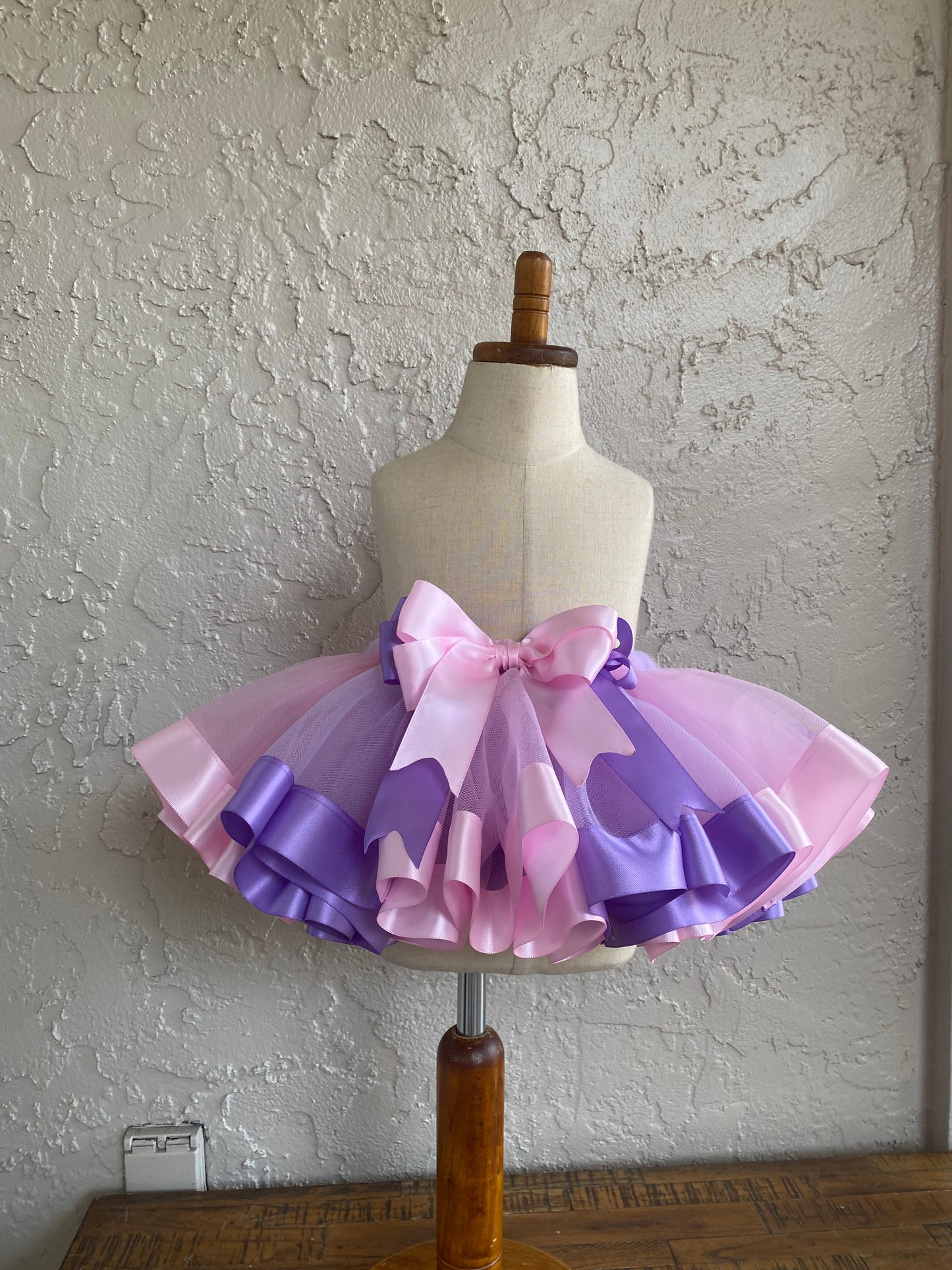 Pink and Lavender Tutu Skirt