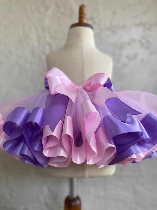 Pink and Lavender Tutu Skirt