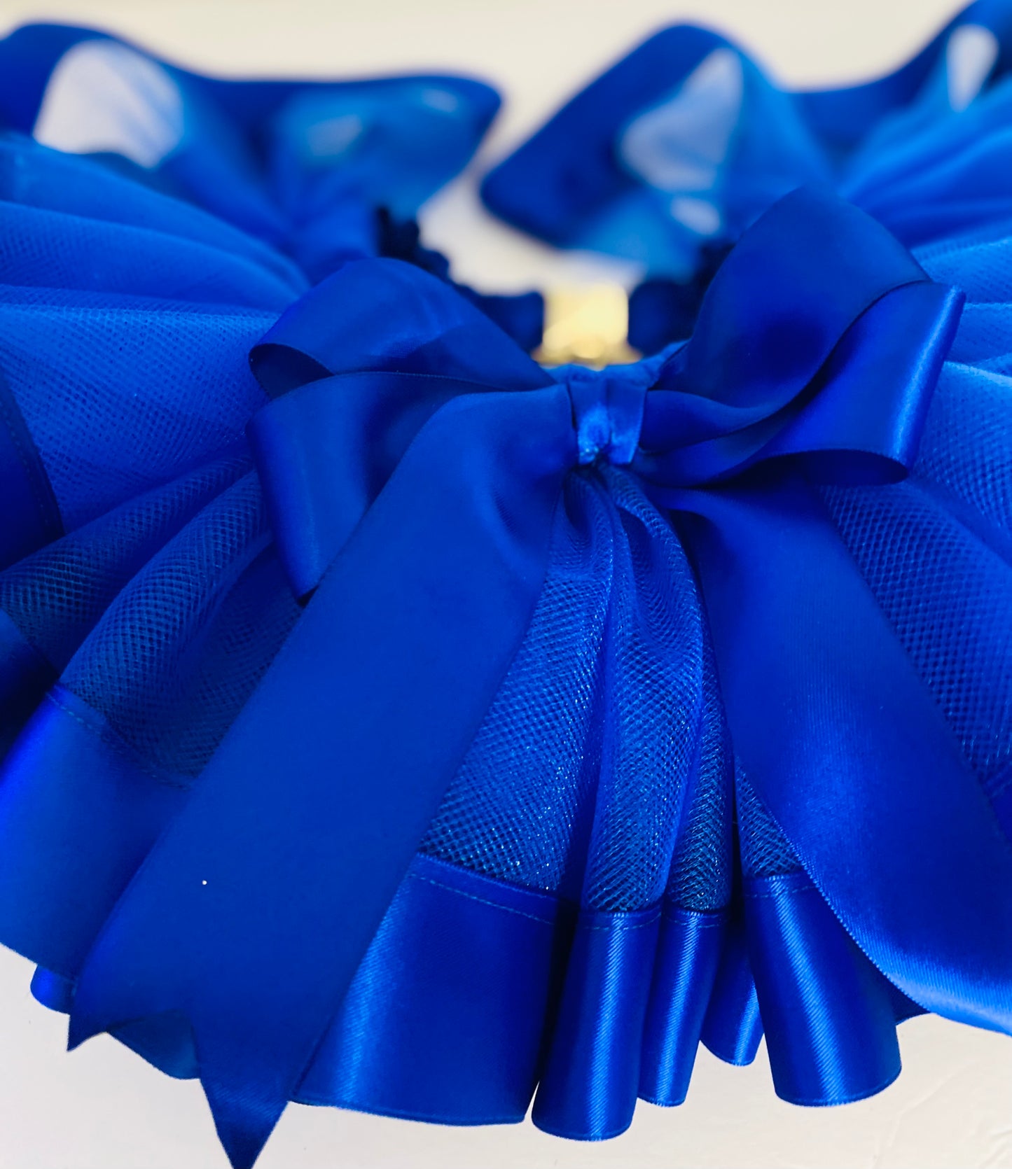 Royal Blue Dog Tutu Skirt