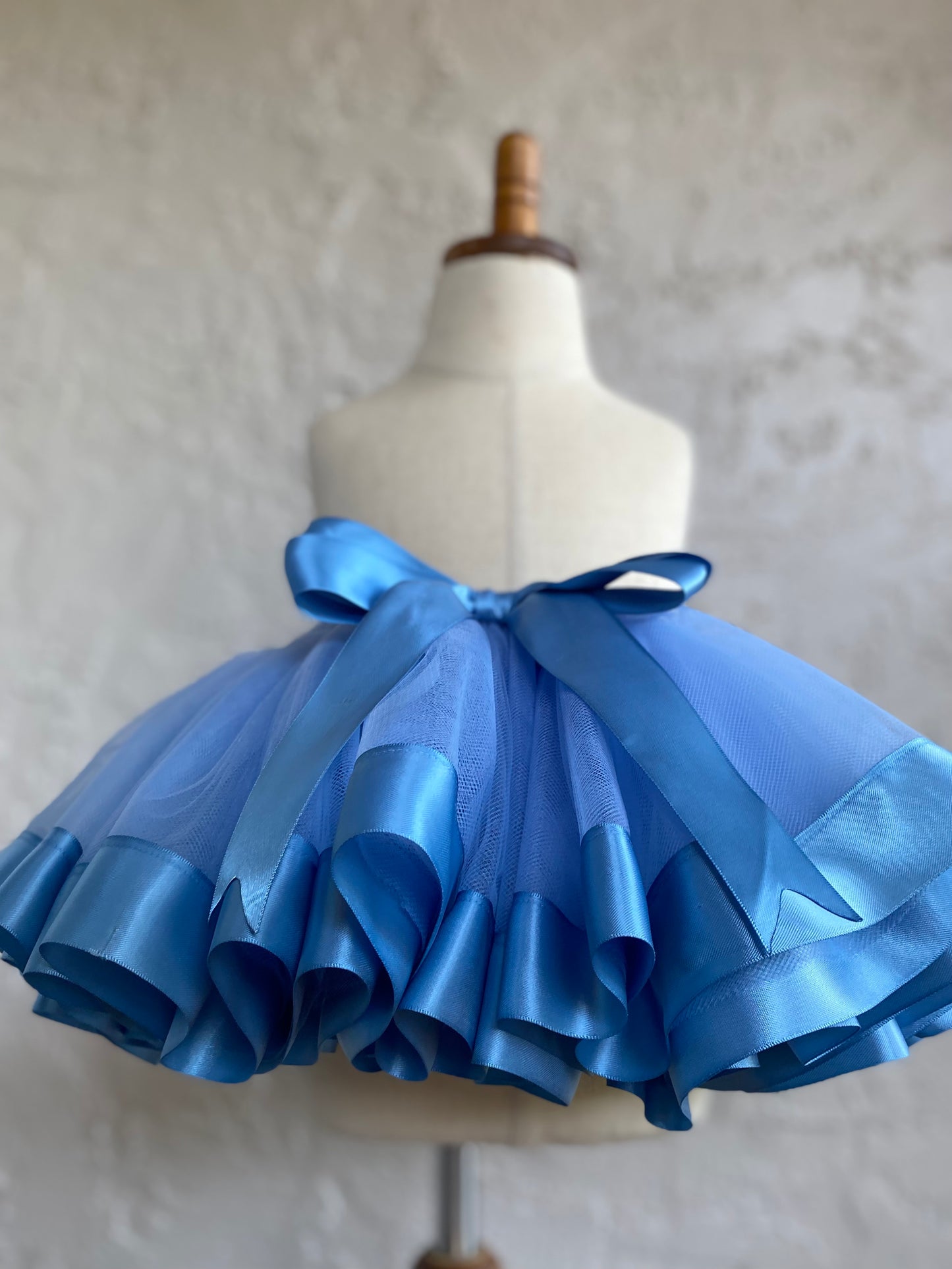 Smoke Blue Tutu Skirt