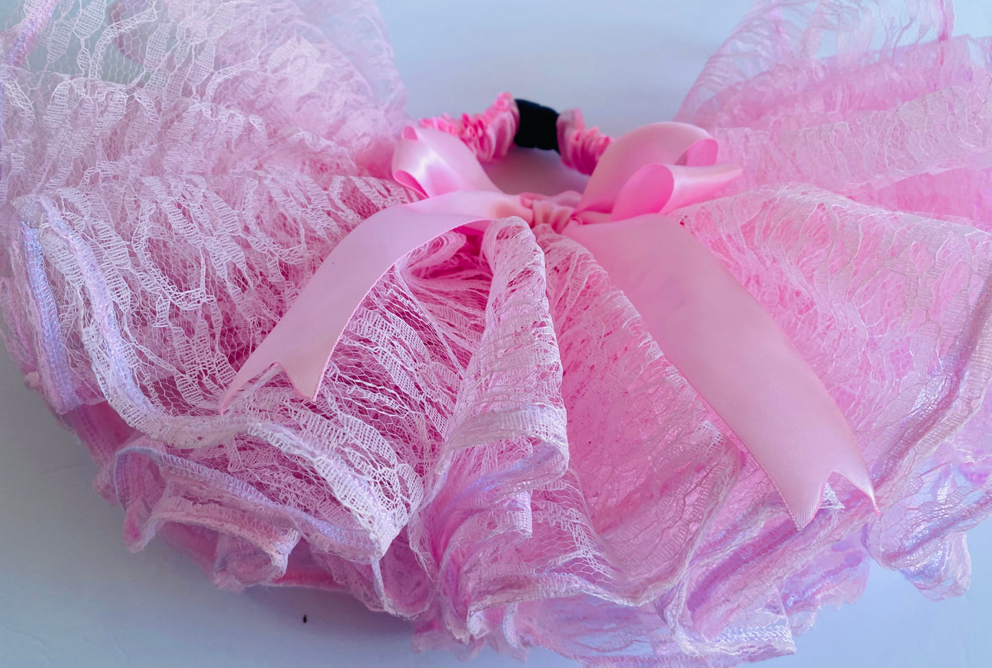 Light Pink Lace Dog Tutu Skirt