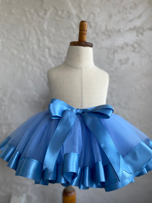 Smoke Blue Tutu Skirt