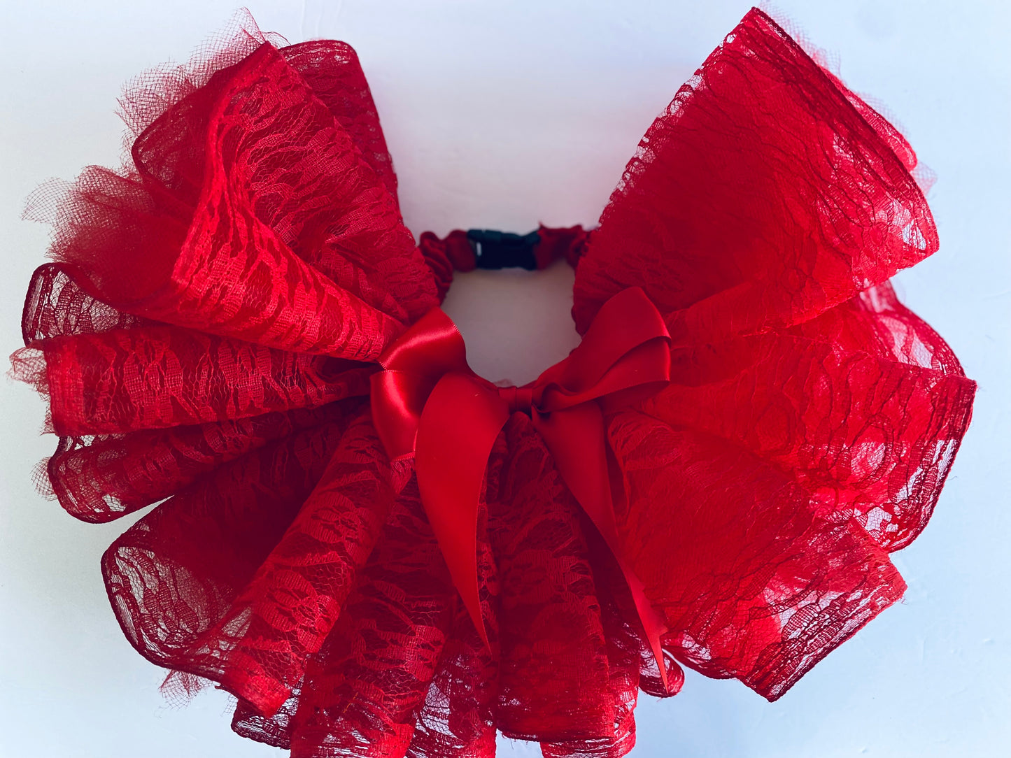 Red Lace Dog Tutu Skirt