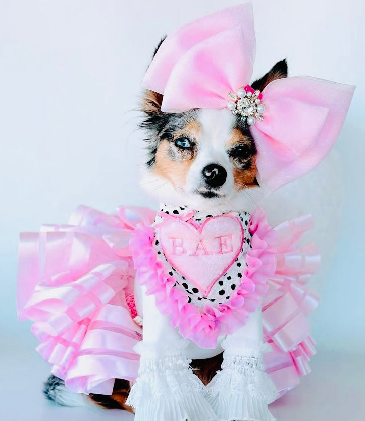 Light pink Dog Tutu Skirt