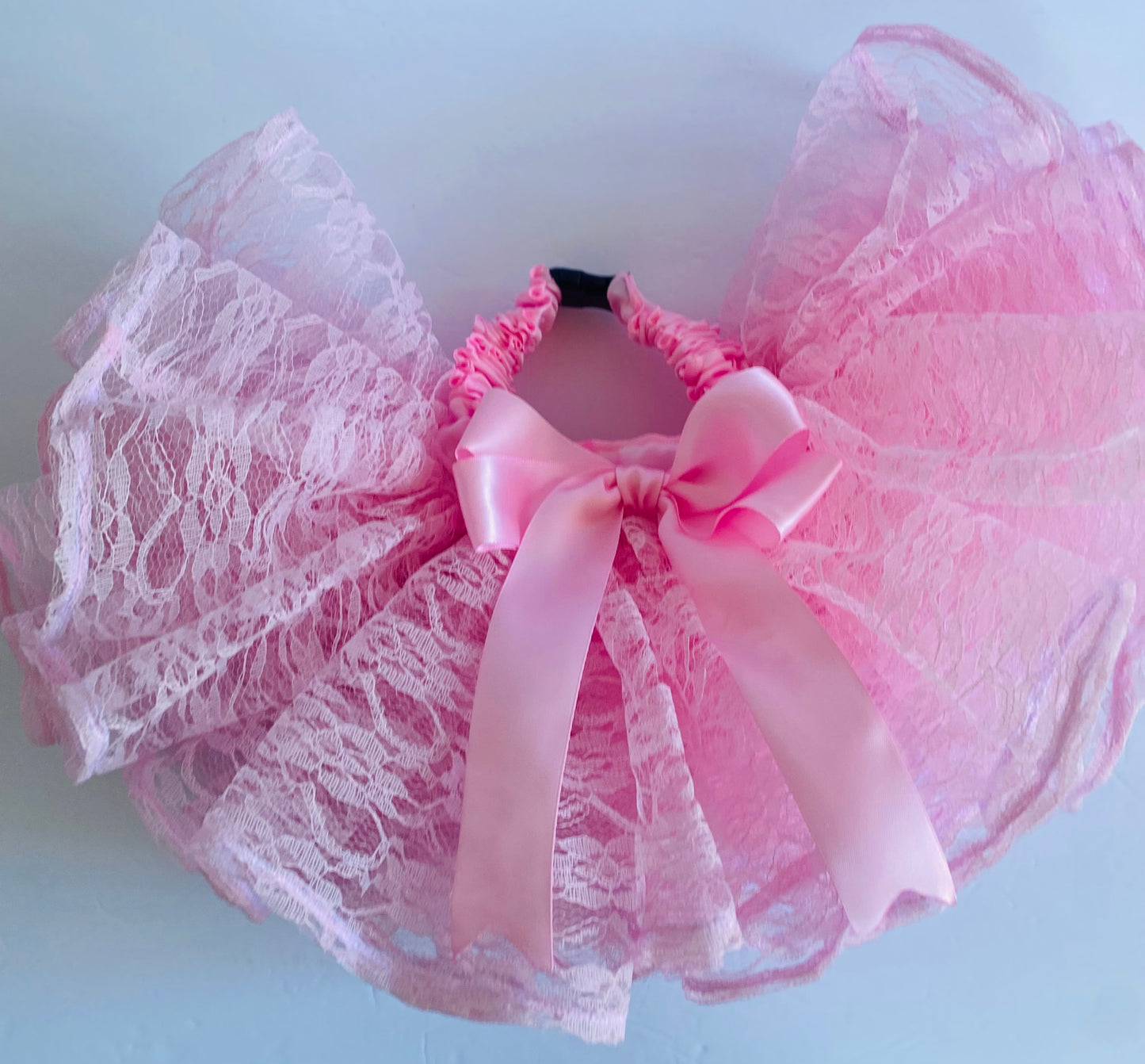 Light Pink Lace Dog Tutu Skirt