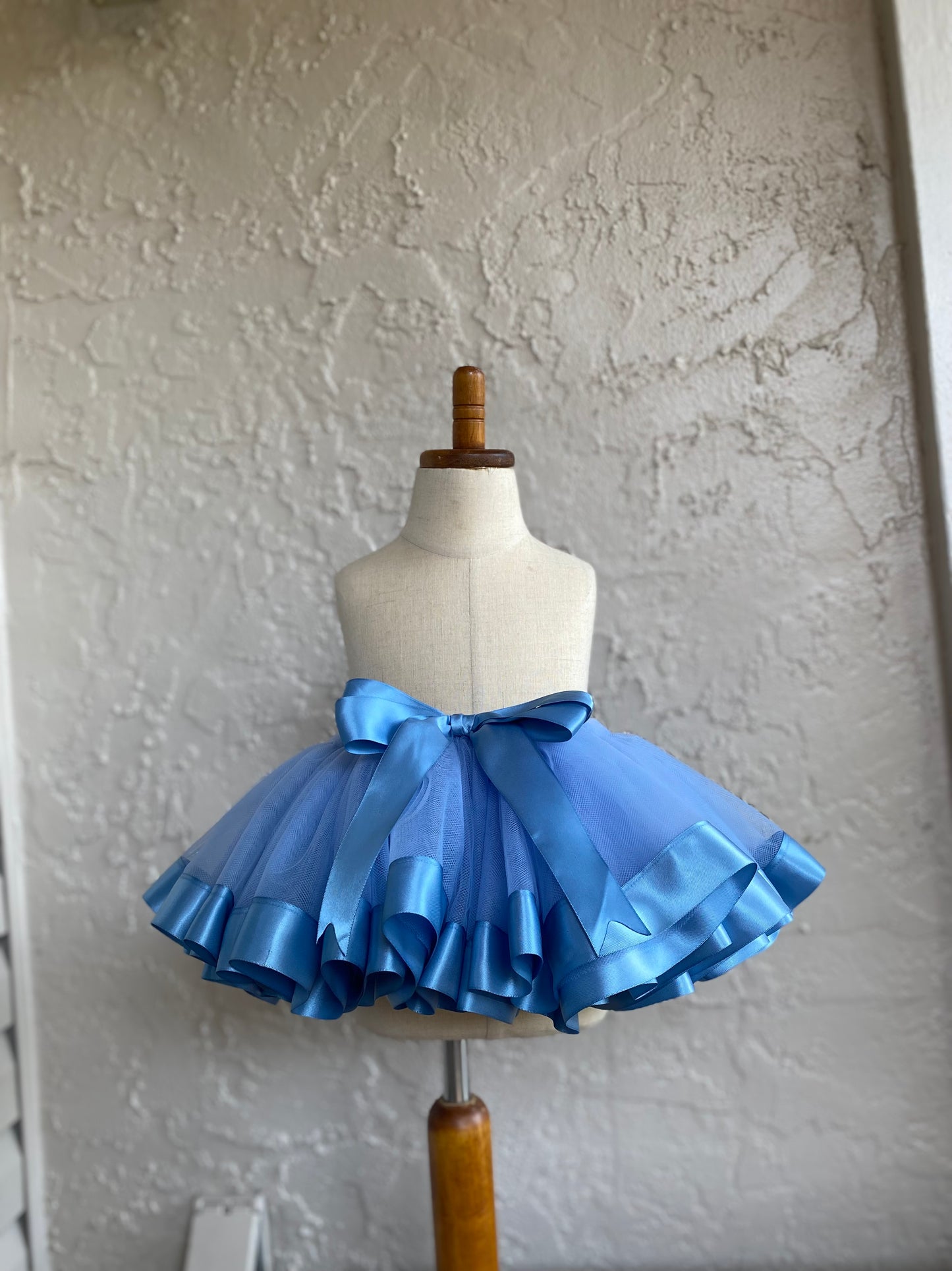 Smoke Blue Tutu Skirt