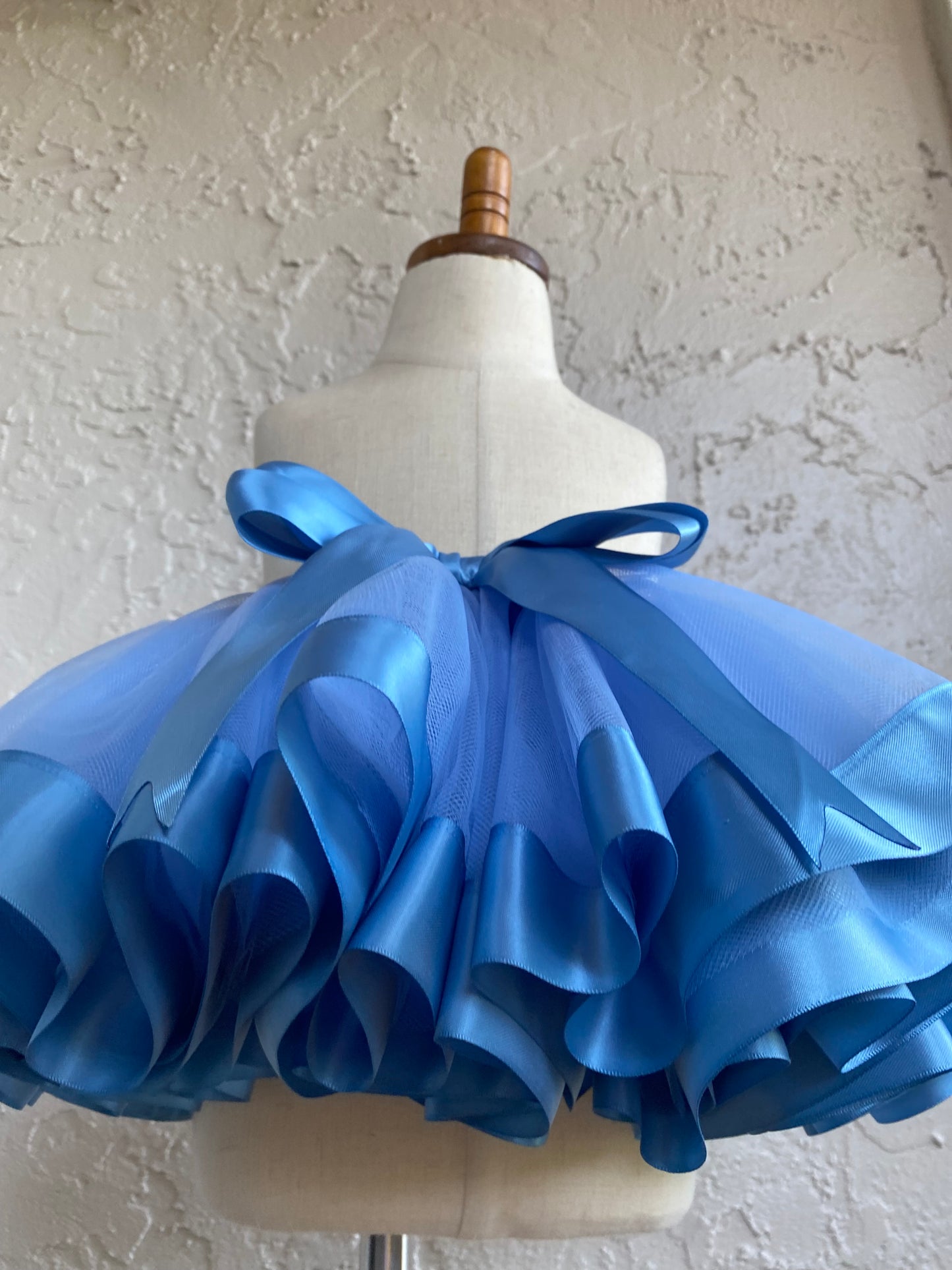 Smoke Blue Tutu Skirt