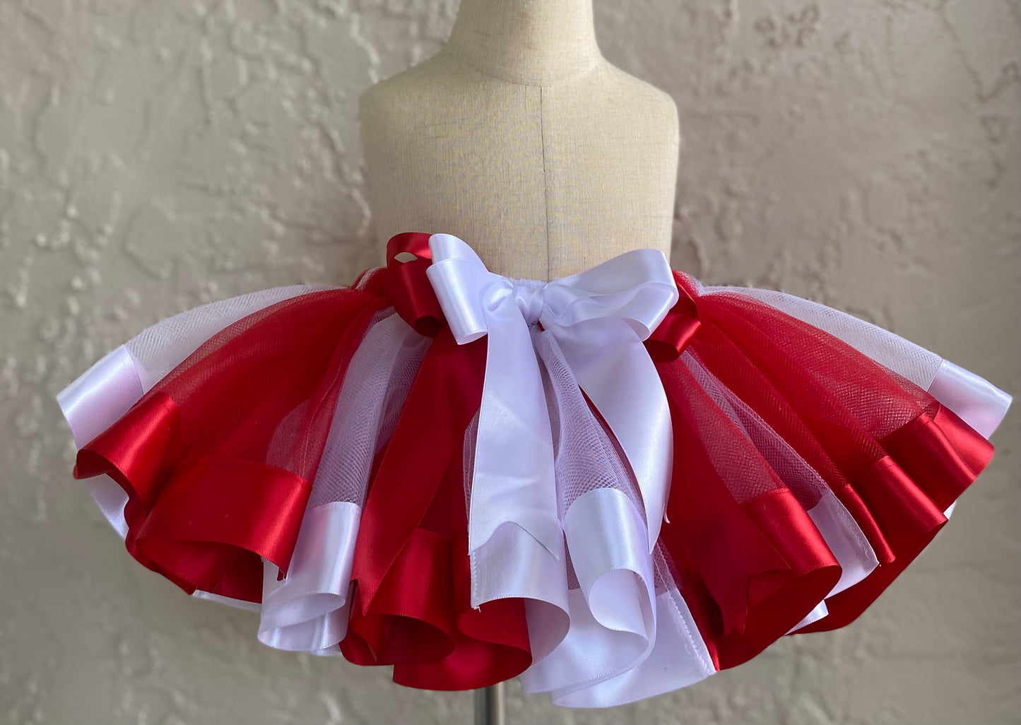 Red and White Tutu