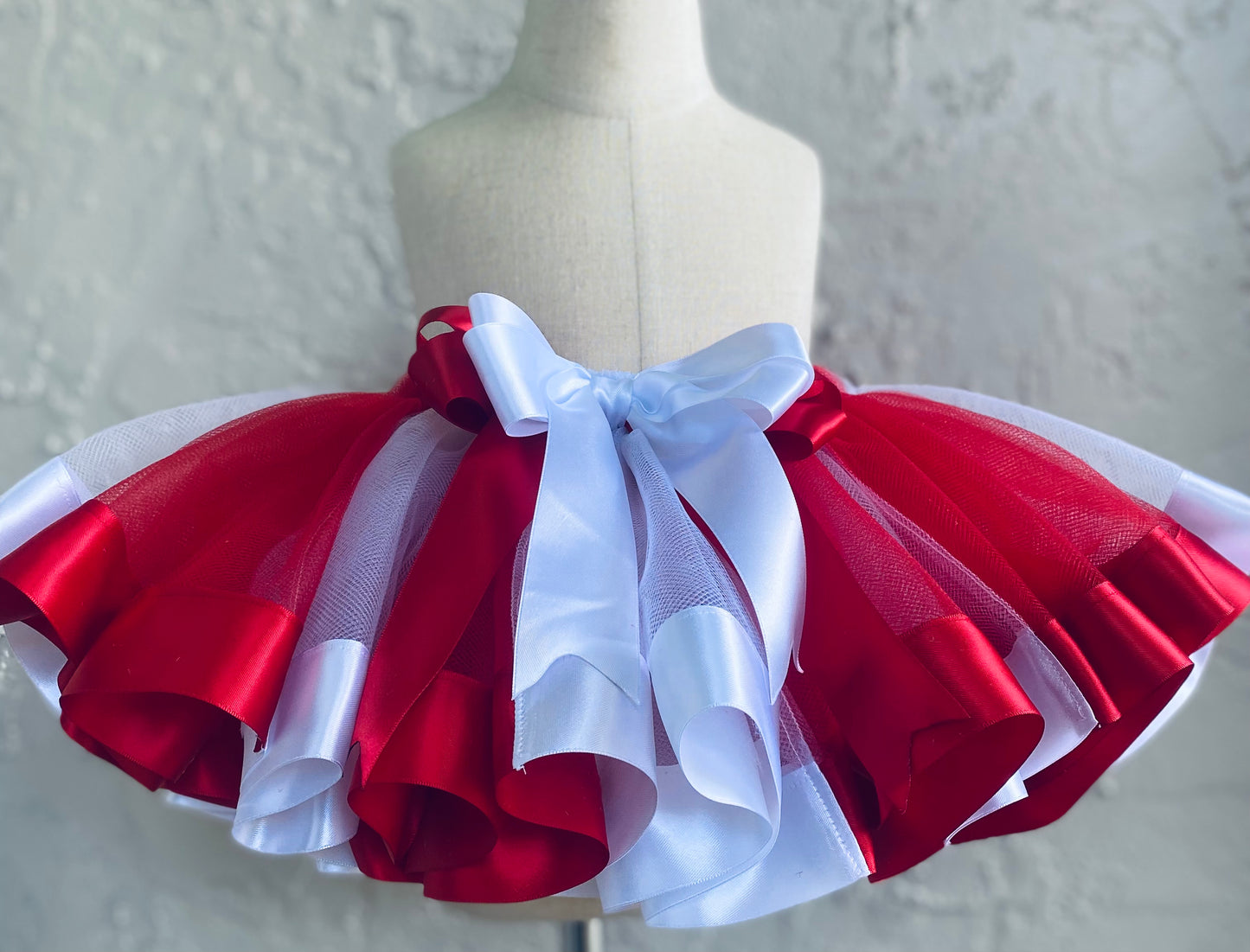 Red and White Tutu