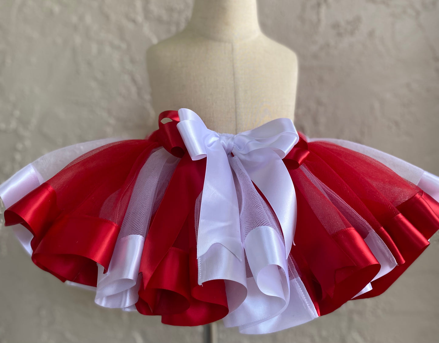 Red and White Tutu