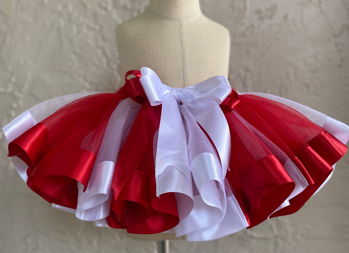 Red and White Tutu