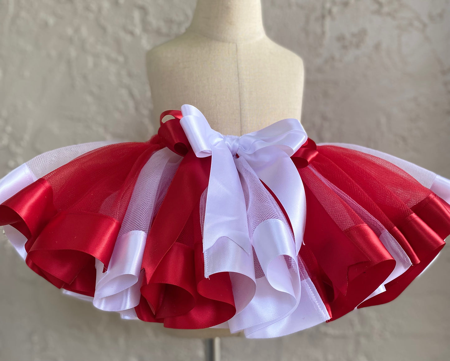 Red and White Tutu