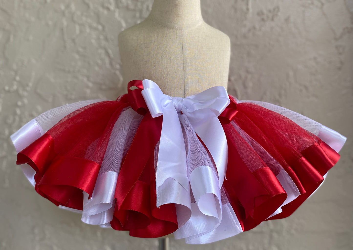 Red and White Tutu