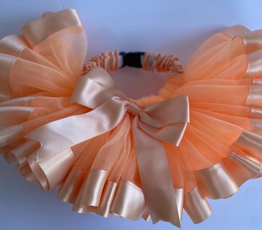 Peach Dog Tutu