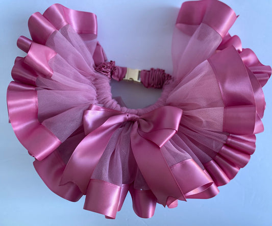 Rose Mauve Dog Tutu