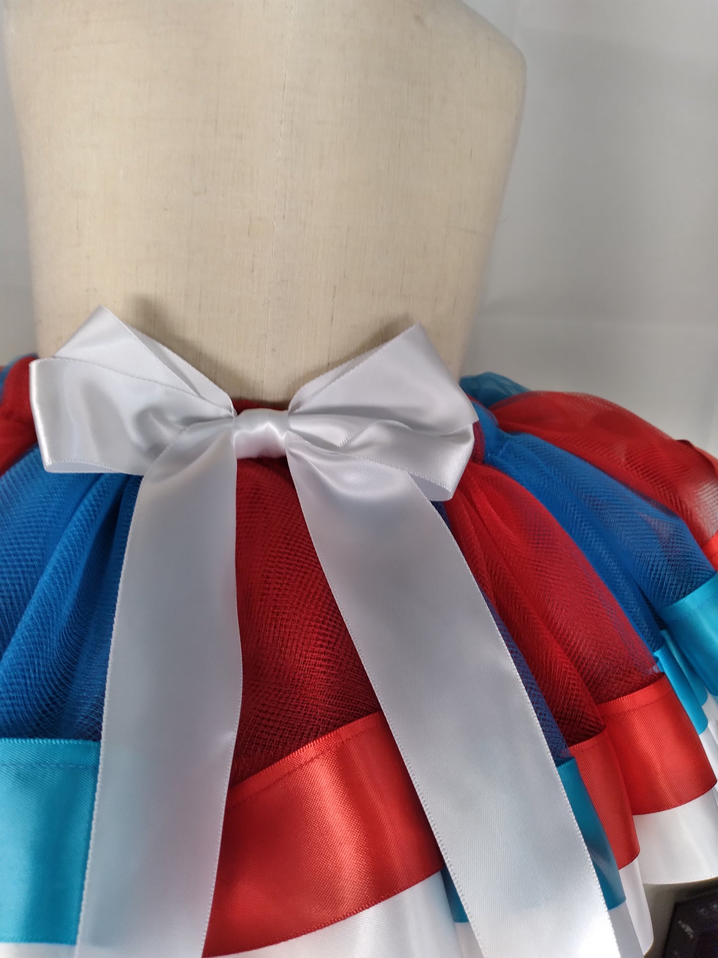 Red & Blue Tutu skirt