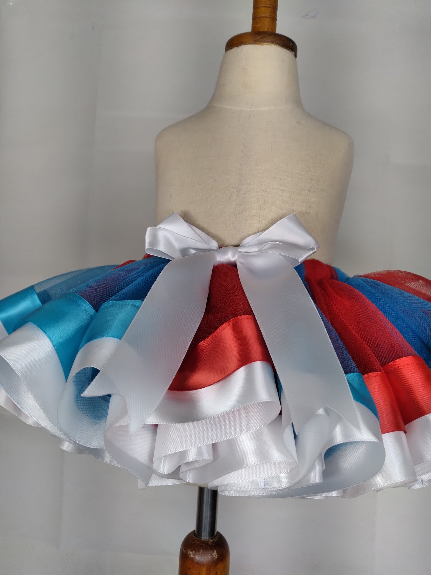 Red & Blue Tutu skirt