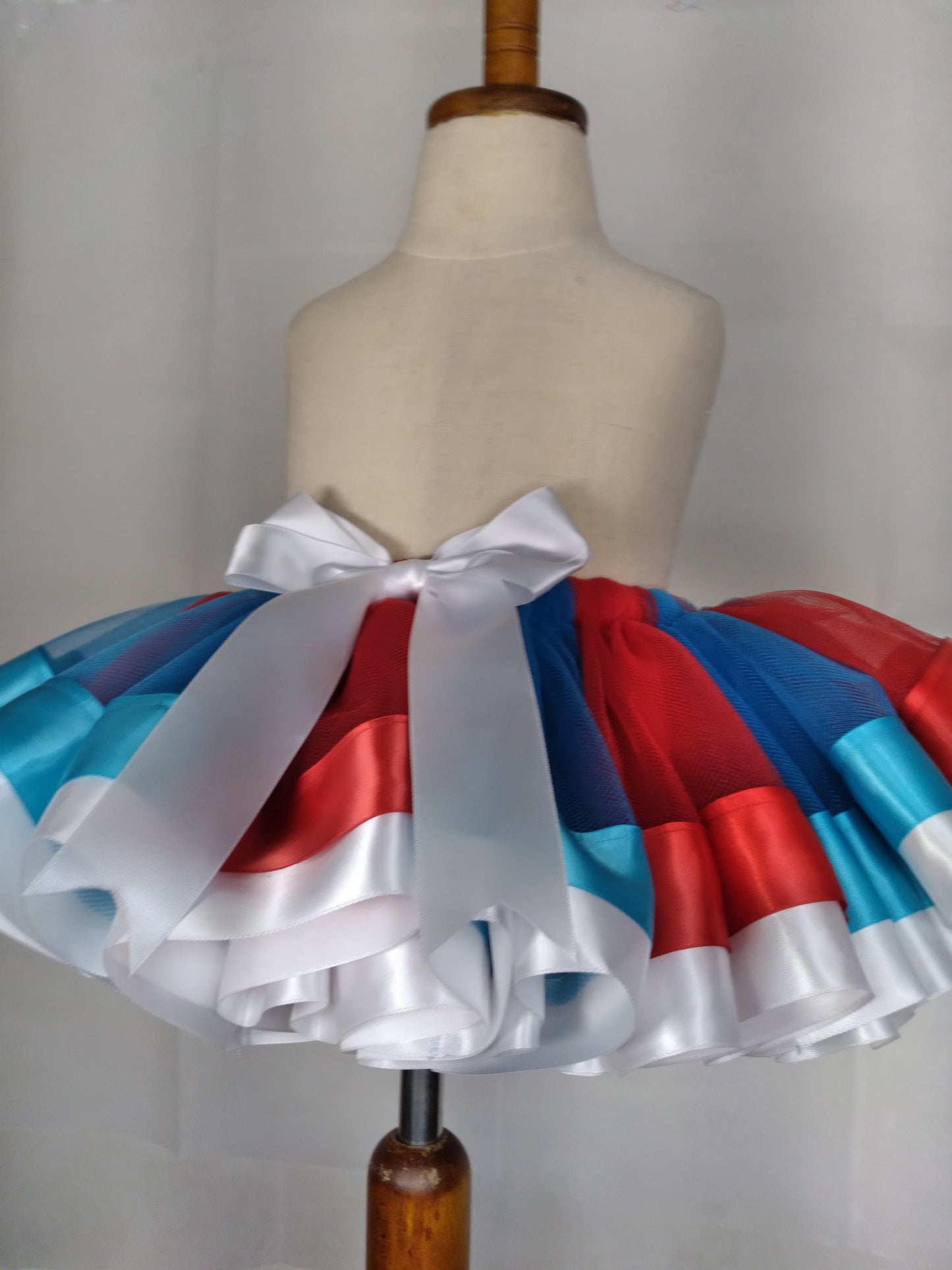 Red & Blue Tutu skirt