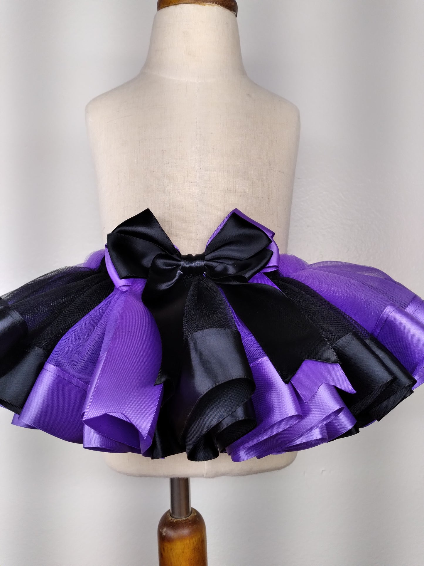 Halloween tutu black and Purple