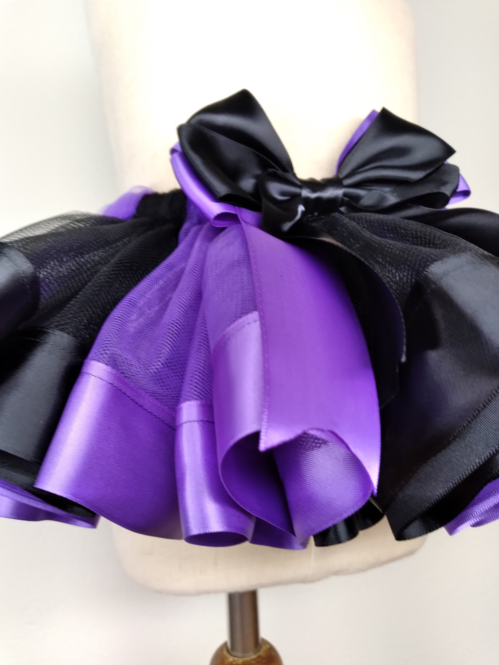 Black and Purple tutu skirt for halloween