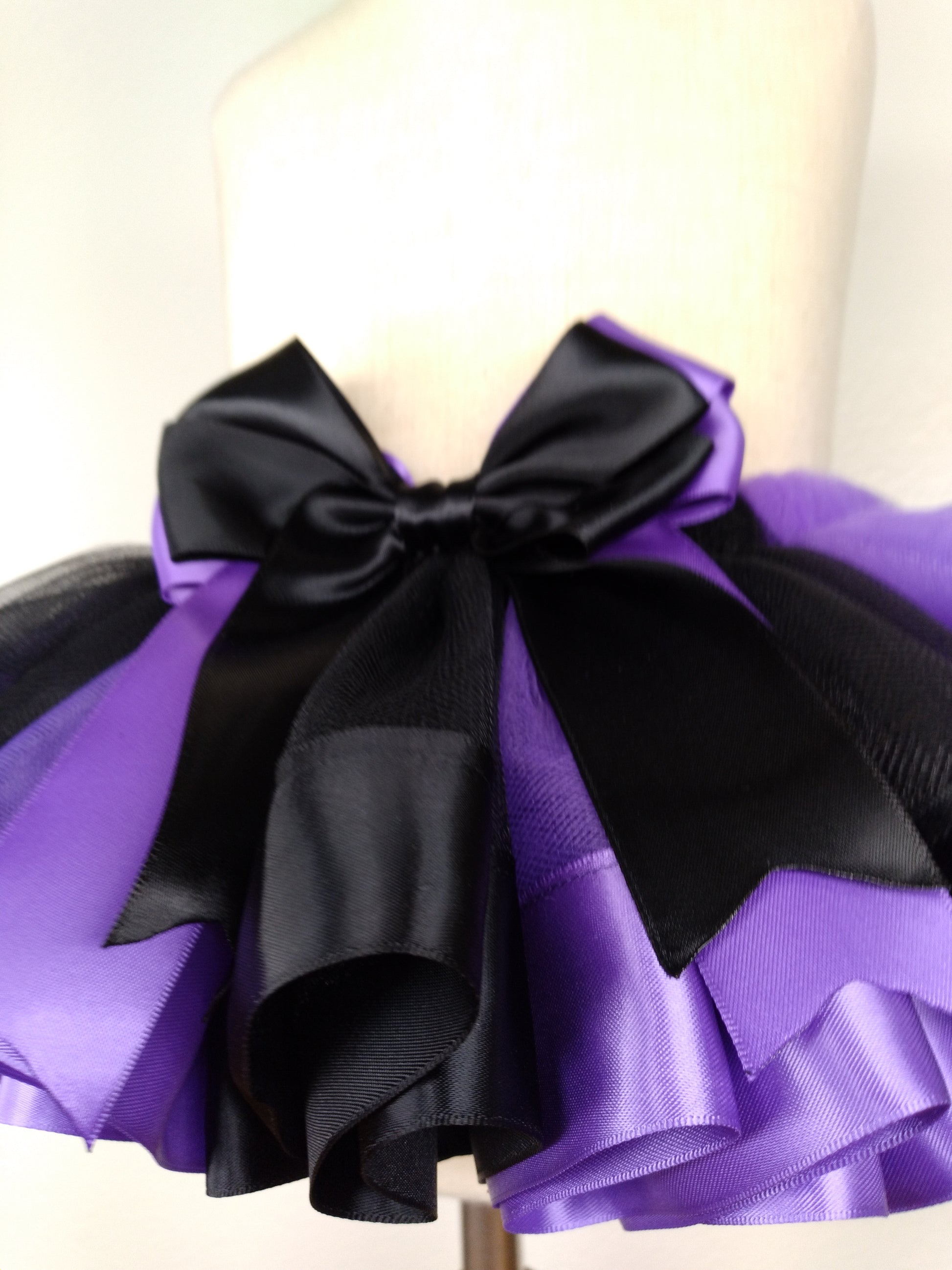 Black and Purple tutu skirt