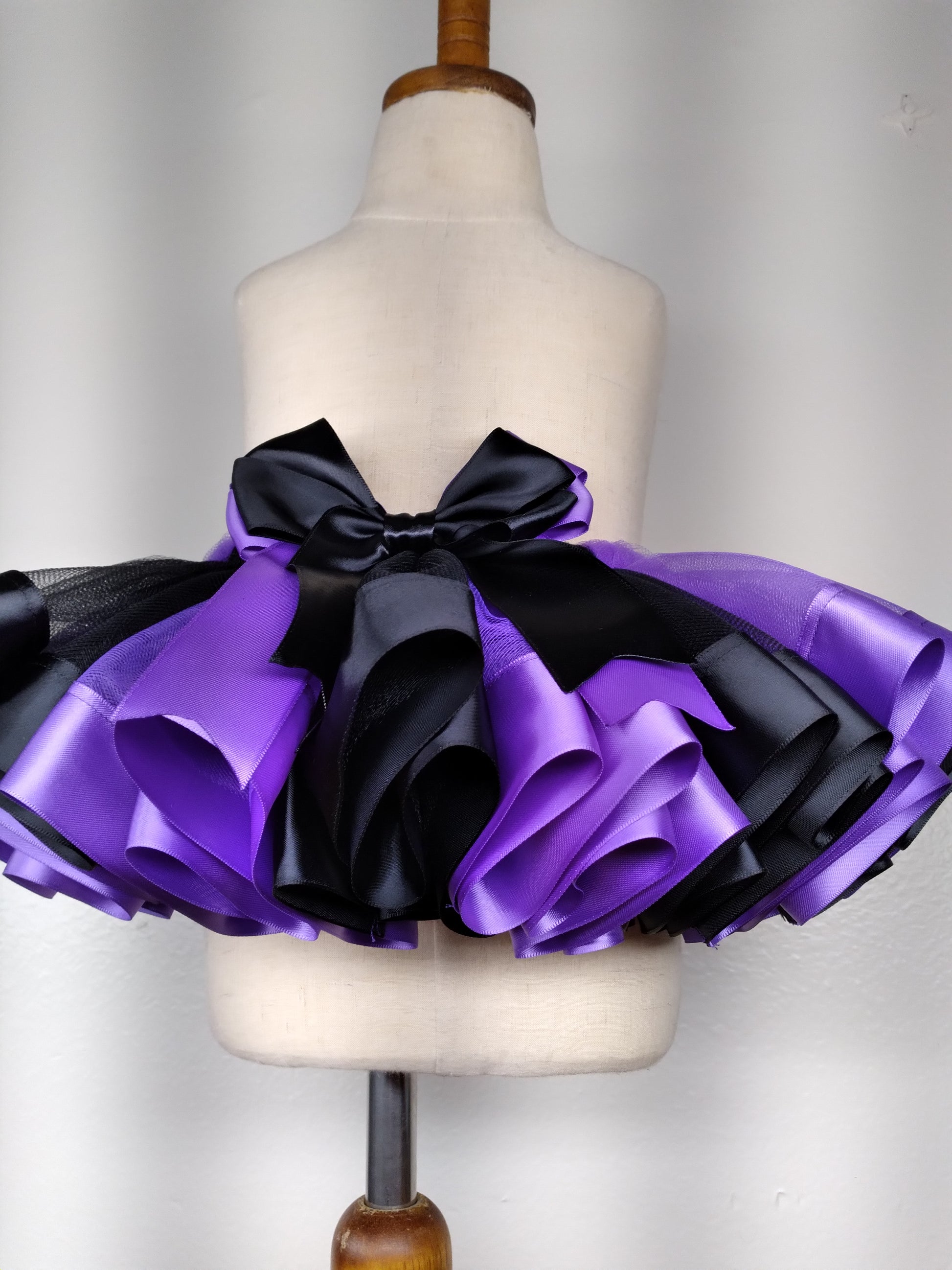 Halloween tutu skirt black and Purple