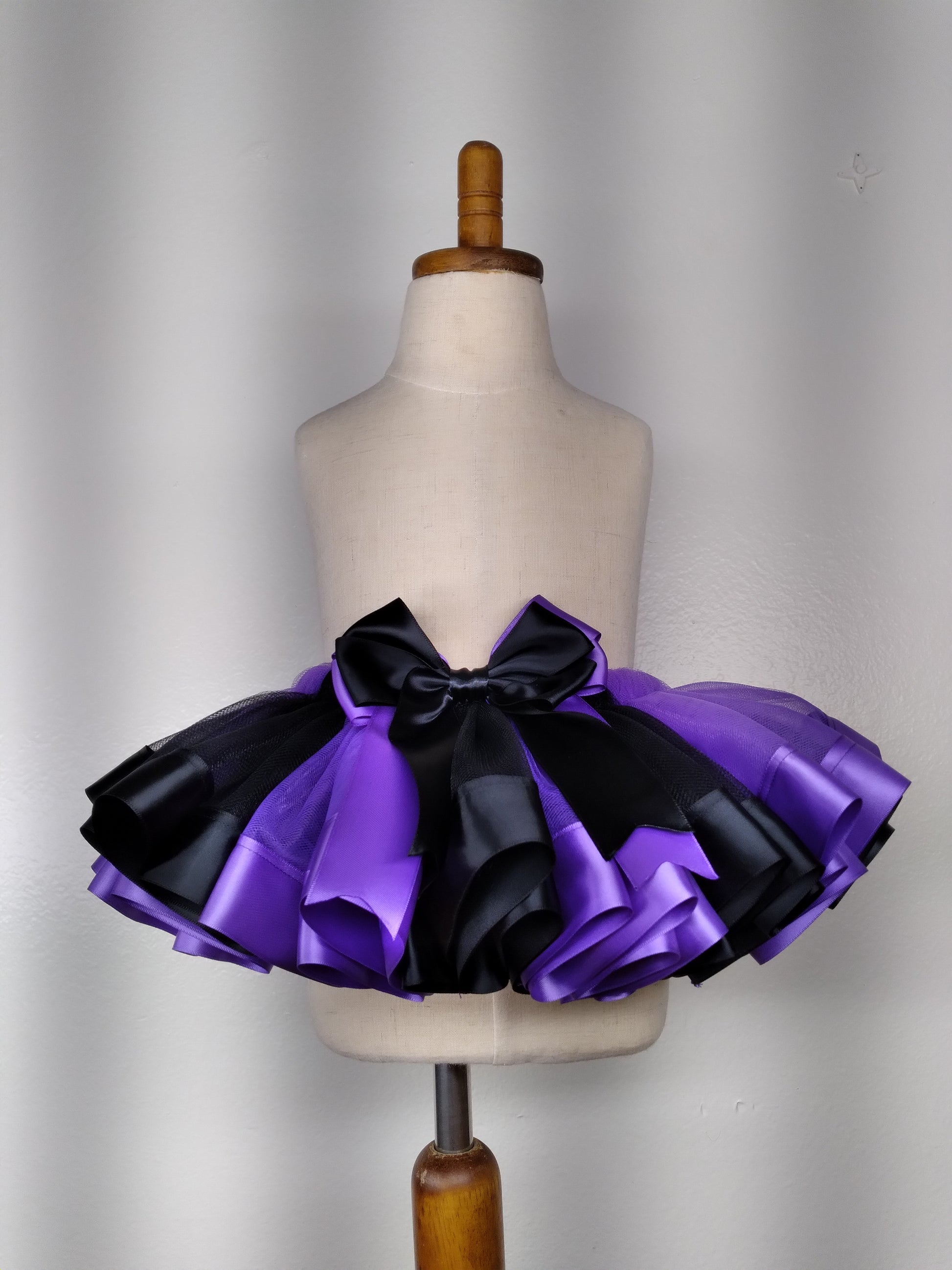 black and purple tutu skirt