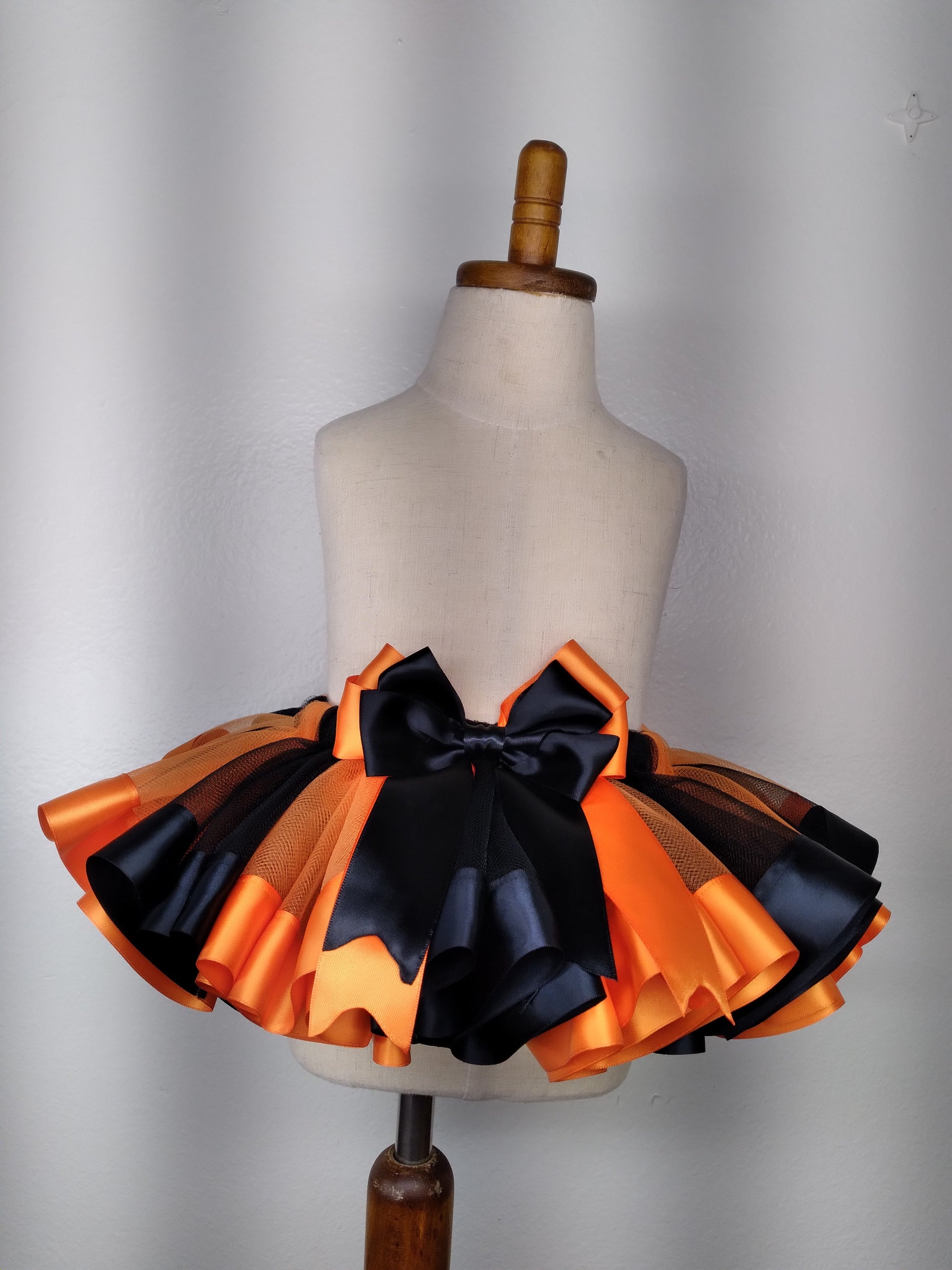 Black and green tutu skirt