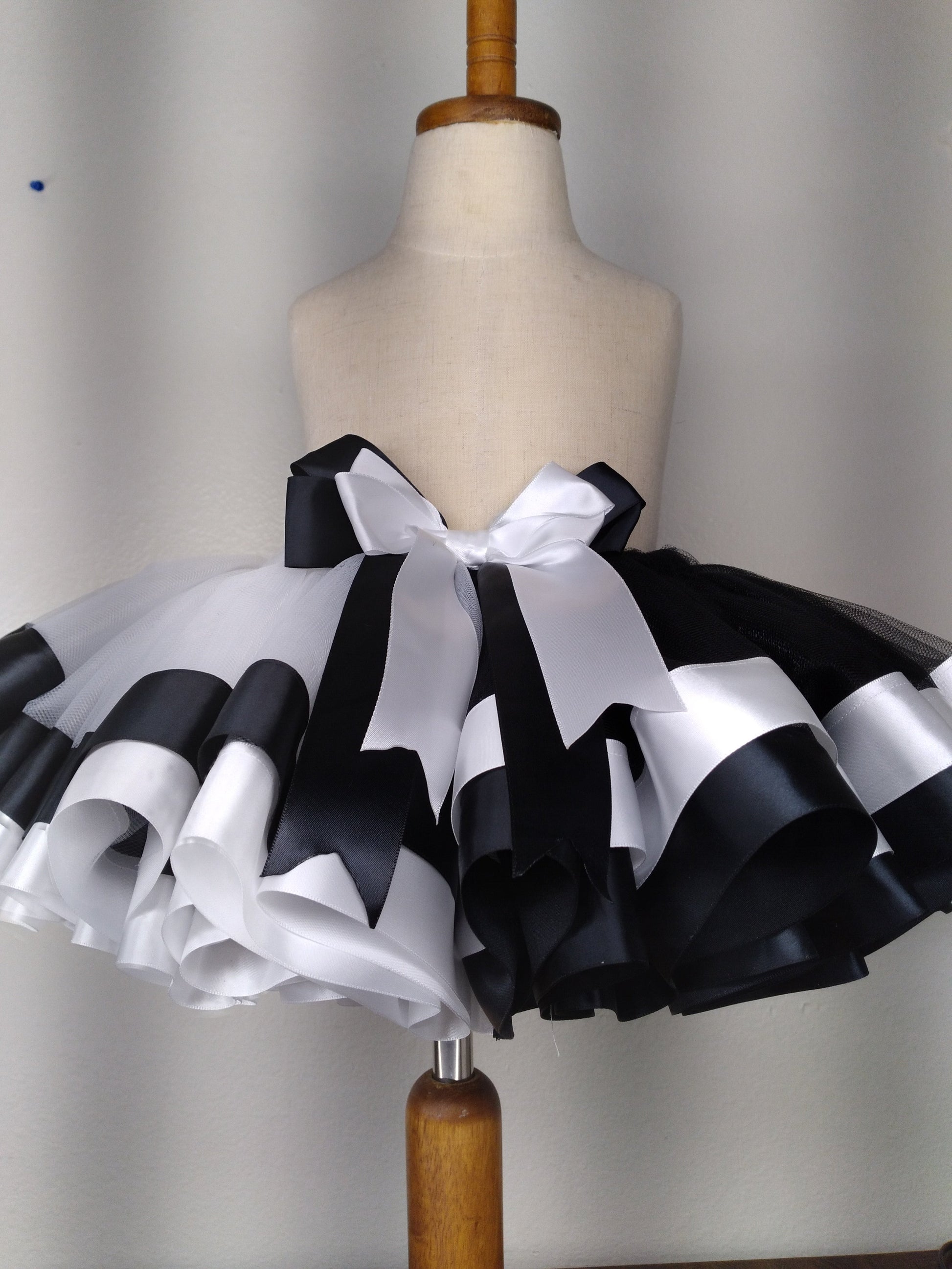 Black and White tutu skirt