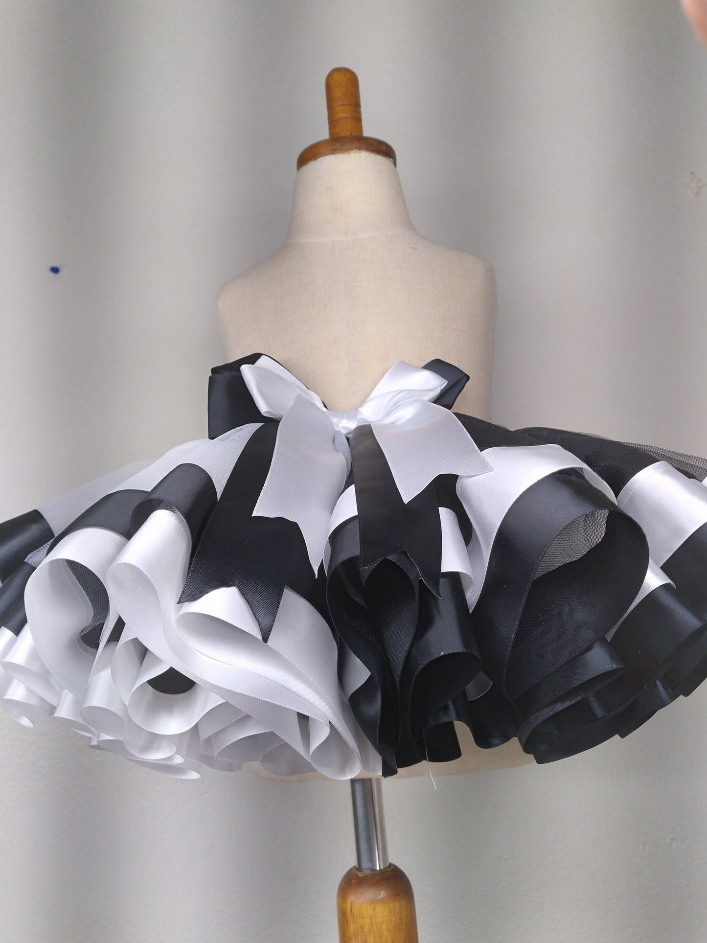 Black and white tutu skirt