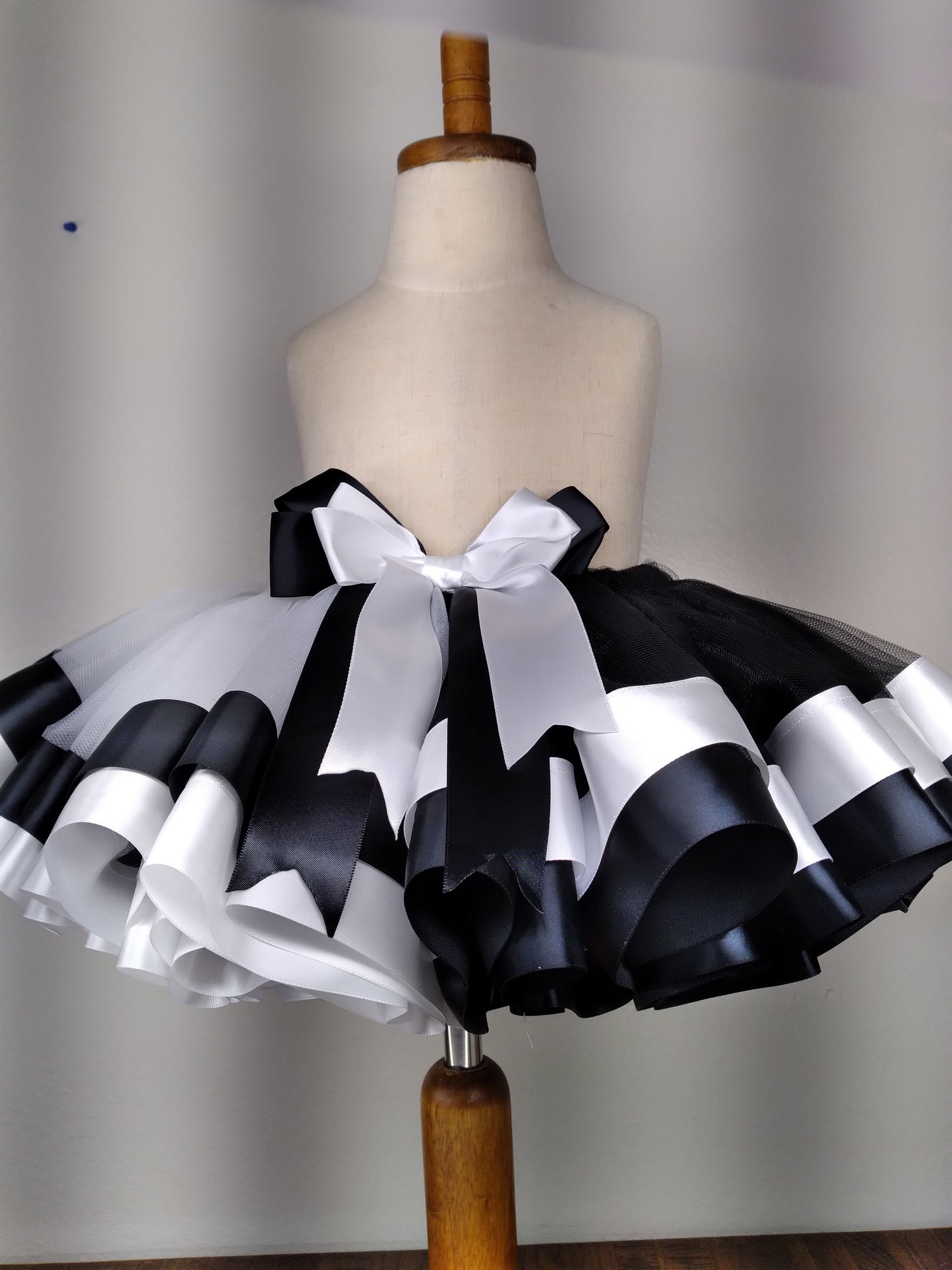 Black and white tutu skirt , formal event