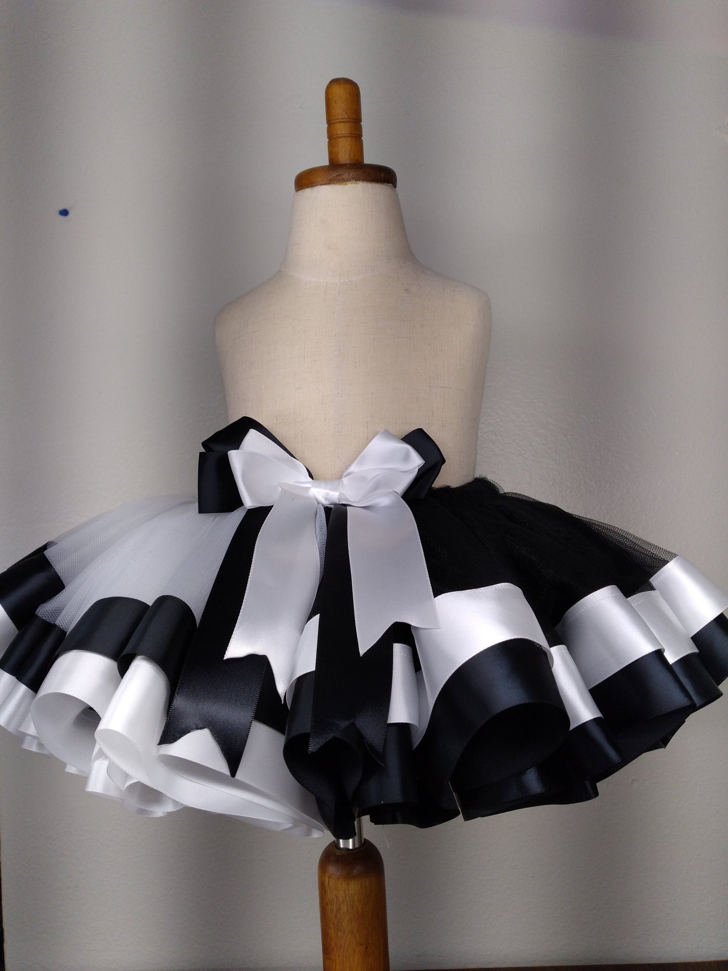 Black and white tutu skirt