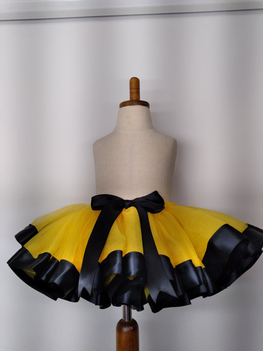 Yellow & Black skirt