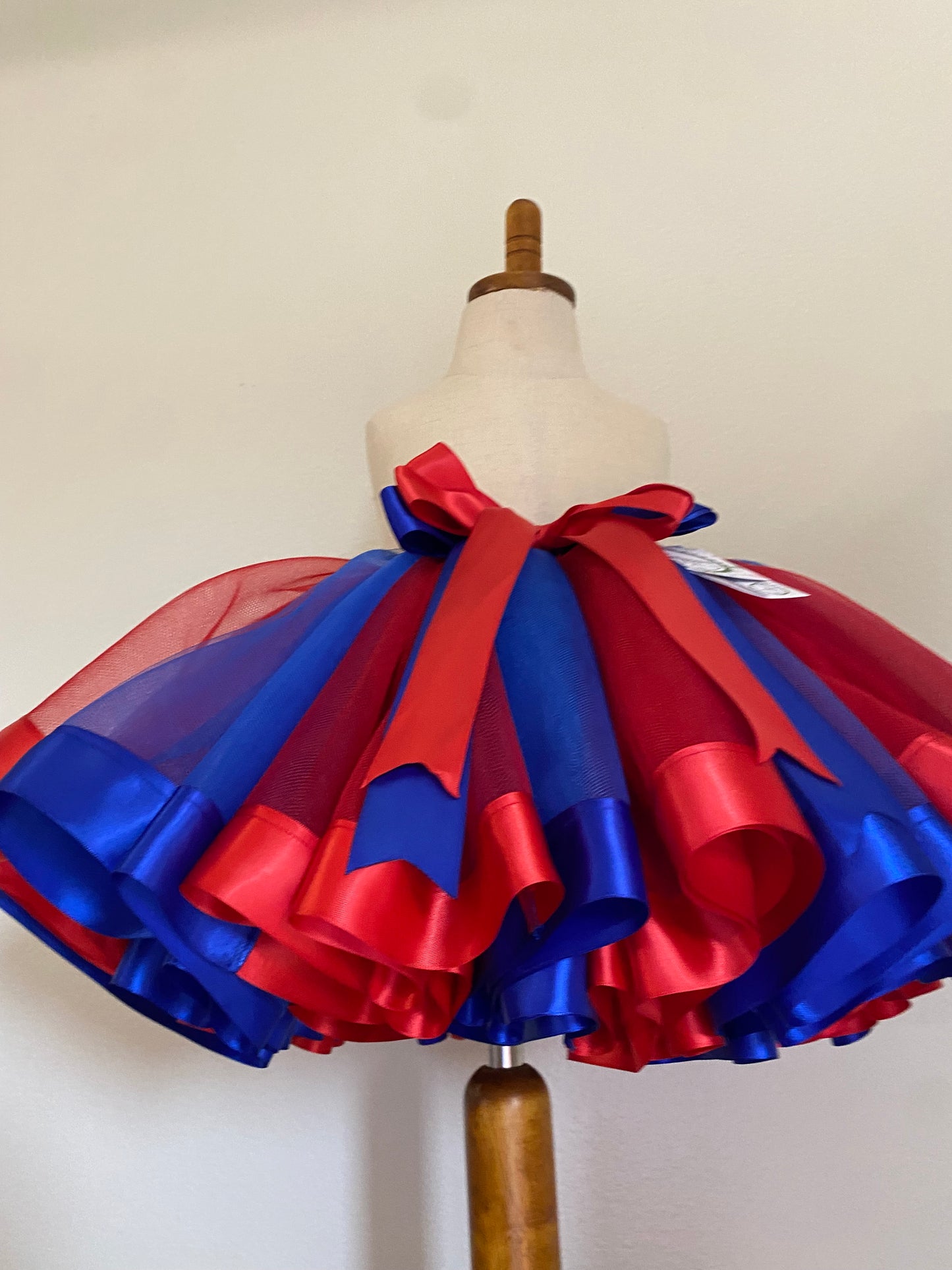 Red and Blue Tutu Skirt