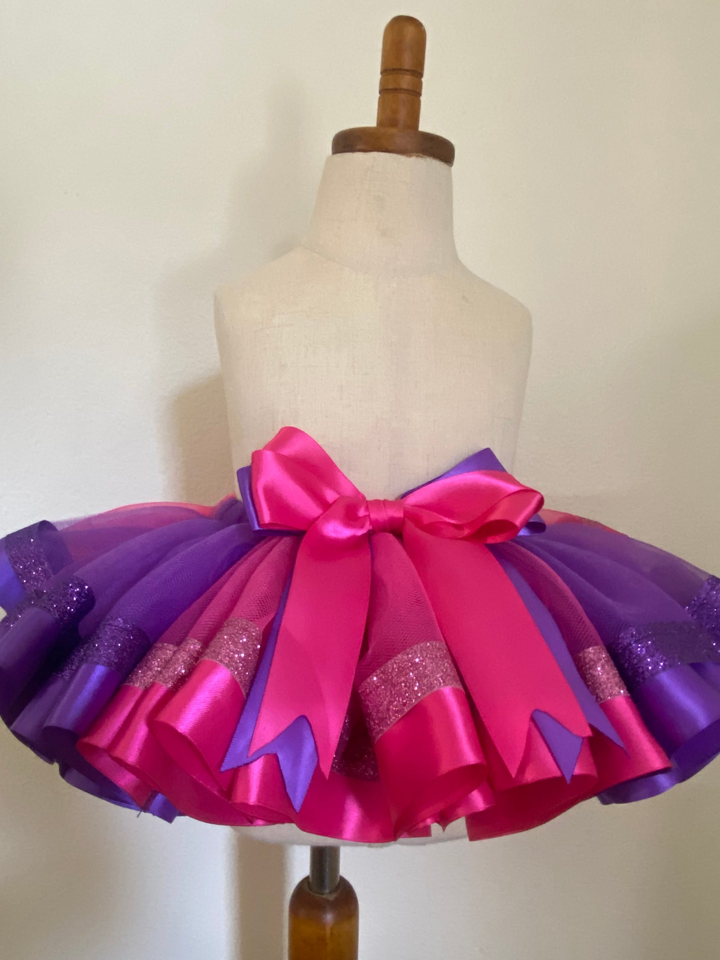 Pink and Purple Tutu Skirt