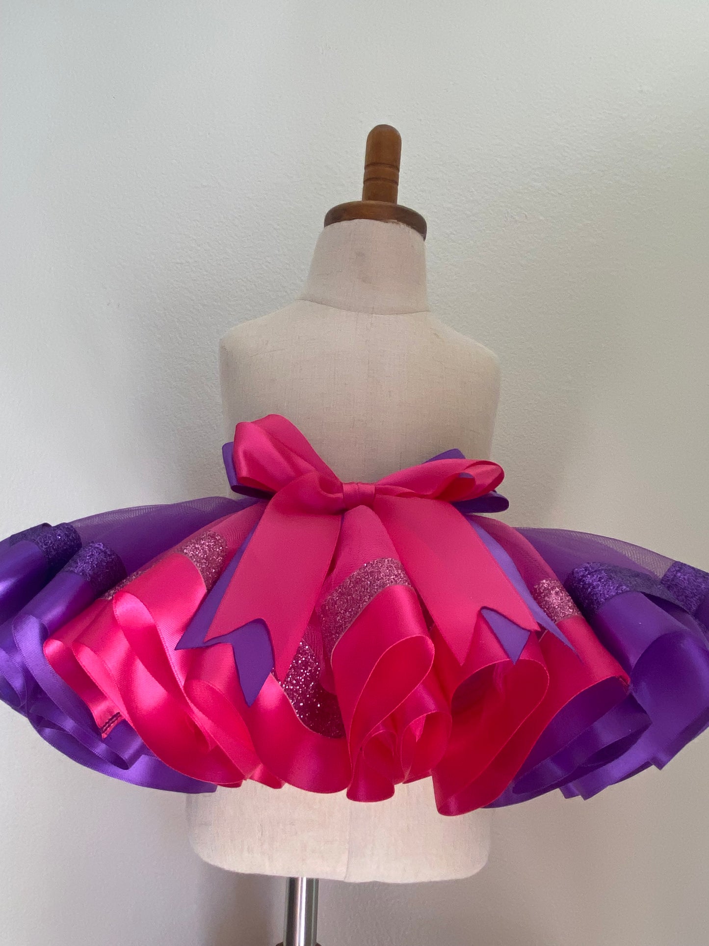 Pink and Purple Tutu Skirt