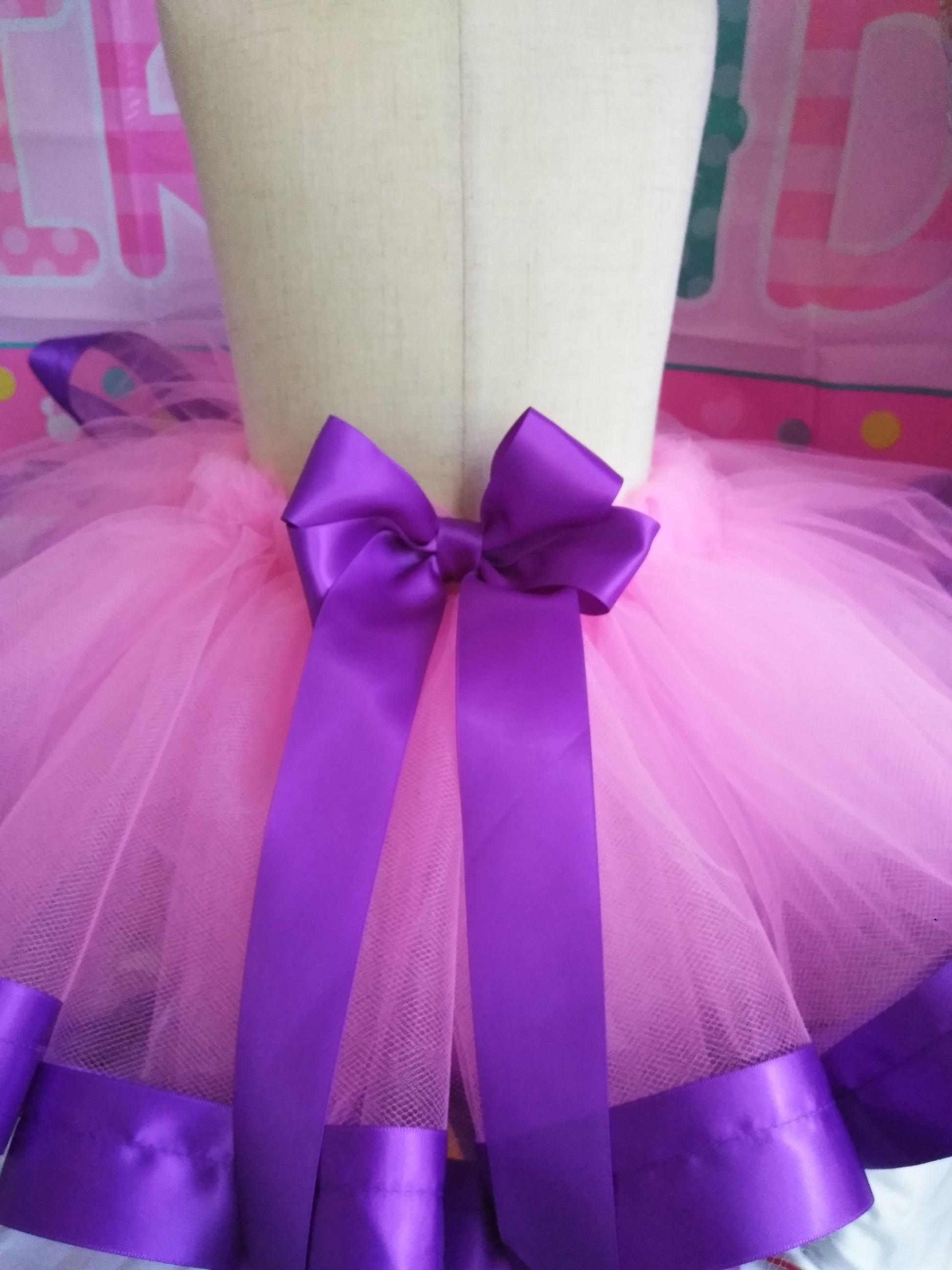 Pink and Purple tutu skirt for girls of any age