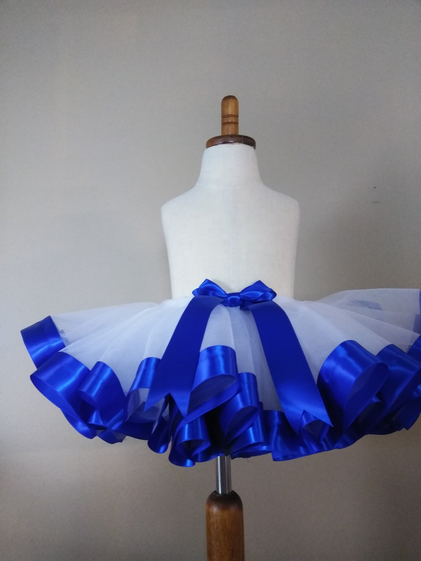 White & Blue Skirt