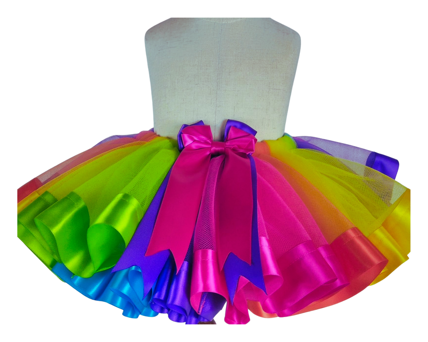 Rainbow colors tutu for girls of any age