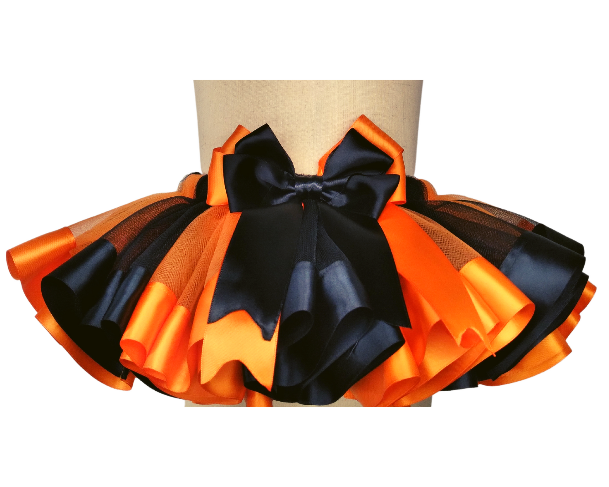 Black and Orange tutu skirt