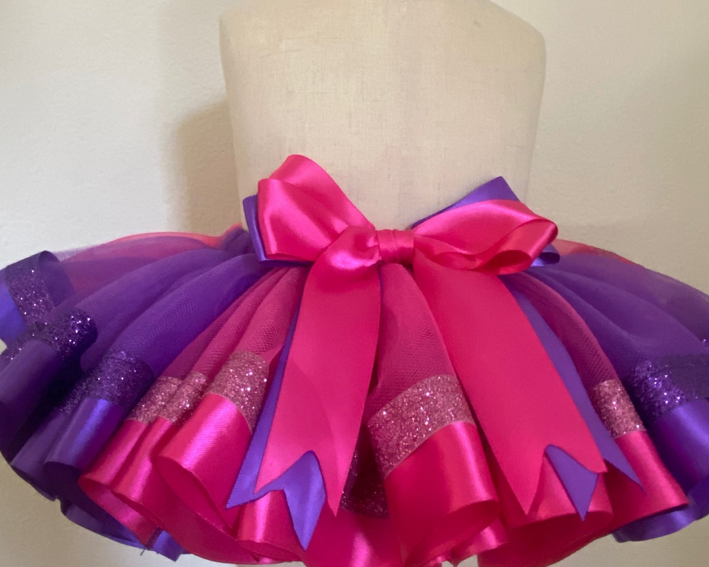 Pink and Purple Tutu Skirt