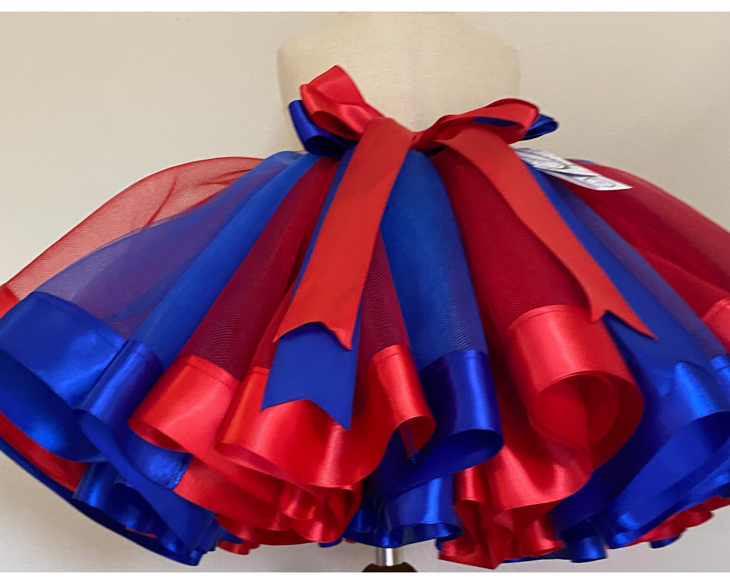 Red and Blue Tutu Skirt