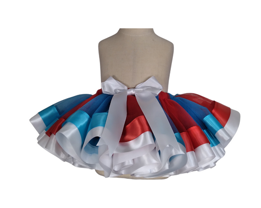 Red & Blue Tutu skirt